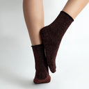 Rustic Sparkle Copper Glitter Ladies Ankle Socks